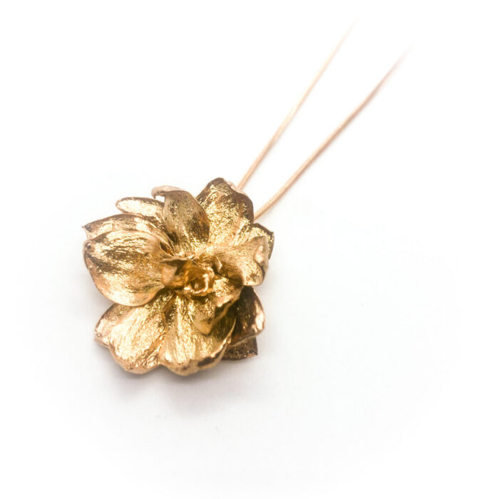 Kaelakee "Topeltsirel" kullatud