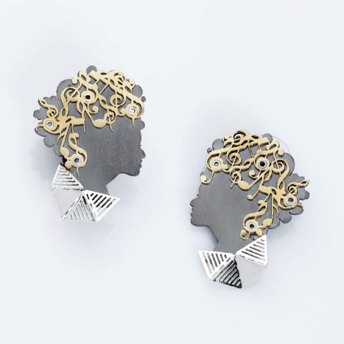 Opera "Diiva" kõrvarõngad Anneli Tammik