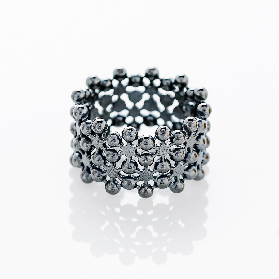 Lumelilled sõrmus Ro Sõrmus "Nix Flores" Anneli tammik Jewellery